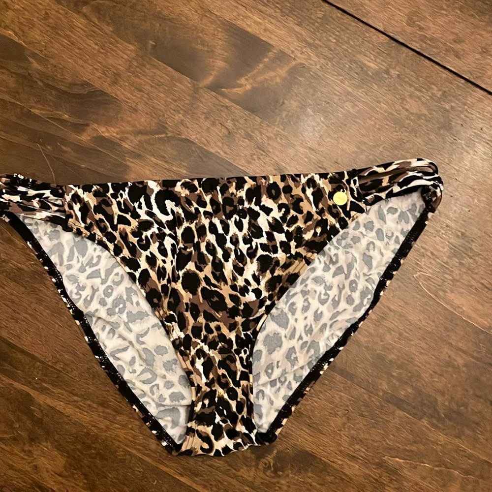 Animal print bikini bottom